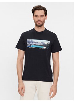Napapijri T-Shirt S-Canada NP0A4HQM Czarny Regular Fit ze sklepu MODIVO w kategorii T-shirty męskie - zdjęcie 168591246