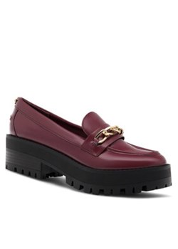 Nine West Loafersy NYLA 8123-1 Bordowy ze sklepu MODIVO w kategorii Mokasyny damskie - zdjęcie 168591908