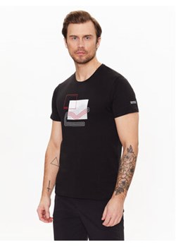 Regatta T-Shirt Breezed III RMT273 Czarny Regular Fit ze sklepu MODIVO w kategorii T-shirty męskie - zdjęcie 168591956