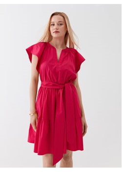 Lauren Ralph Lauren Sukienka letnia 250903330001 Różowy Regular Fit ze sklepu MODIVO w kategorii Sukienki - zdjęcie 168592075