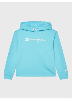 Champion Bluza 404601 Niebieski Custom Fit ze sklepu MODIVO w kategorii Bluzy chłopięce - zdjęcie 168592269