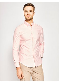 Polo Ralph Lauren Koszula Core Replen 710549084 Różowy Slim Fit ze sklepu MODIVO w kategorii Koszule męskie - zdjęcie 168592646