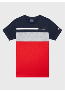 Champion T-Shirt 306293 Granatowy Regular Fit ze sklepu MODIVO w kategorii T-shirty chłopięce - zdjęcie 168592715