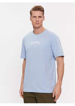 Tommy Jeans T-Shirt Grunge Arch Center DM0DM17720 Niebieski Classic Fit ze sklepu MODIVO w kategorii T-shirty męskie - zdjęcie 168592975