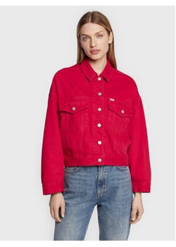 LTB Kurtka jeansowa Celia 61028 15244 Czerwony Oversize ze sklepu MODIVO w kategorii Kurtki damskie - zdjęcie 168593108