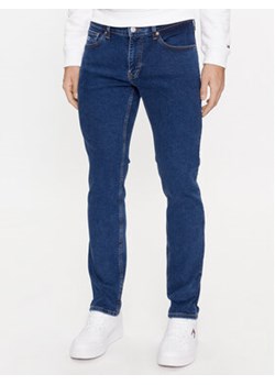 Tommy Jeans Jeansy Scanton DM0DM17410 Granatowy Slim Fit ze sklepu MODIVO w kategorii Jeansy męskie - zdjęcie 168593168