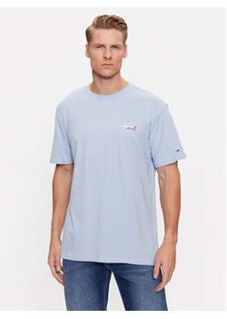 Tommy Jeans T-Shirt Small Flag DM0DM17714 Niebieski Classic Fit ze sklepu MODIVO w kategorii T-shirty męskie - zdjęcie 168593588