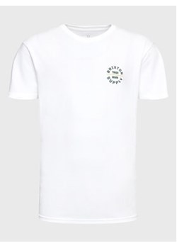 Brixton T-Shirt Oath 16410 Biały Regular Fit ze sklepu MODIVO w kategorii T-shirty męskie - zdjęcie 168594087