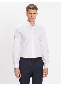 Boss Koszula 50480101 Biały Slim Fit ze sklepu MODIVO w kategorii Koszule męskie - zdjęcie 168594219