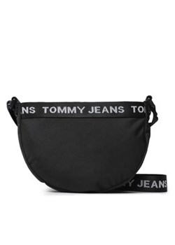 Tommy Jeans Torebka Tjw Essential Moon Bag AW0AW15146 Czarny ze sklepu MODIVO w kategorii Listonoszki - zdjęcie 168594238
