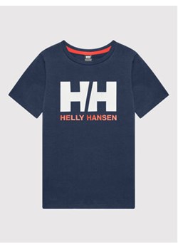 Helly Hansen T-Shirt HH Logo 41709 Granatowy Regular Fit ze sklepu MODIVO w kategorii T-shirty chłopięce - zdjęcie 168594266