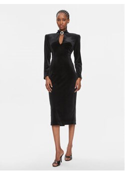 Nissa Sukienka koktajlowa RS14358 Czarny Slim Fit ze sklepu MODIVO w kategorii Sukienki - zdjęcie 168594388