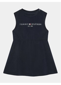 Tommy Hilfiger Sukienka codzienna KN0KN01625 Granatowy Regular Fit ze sklepu MODIVO w kategorii Sukienki niemowlęce - zdjęcie 168594755