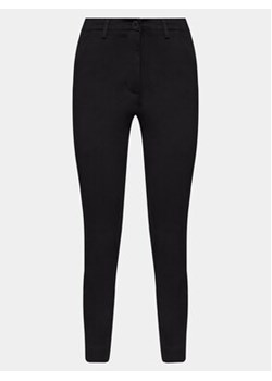 Sisley Chinosy 4BYW55AH6 Czarny Regular Fit ze sklepu MODIVO w kategorii Spodnie damskie - zdjęcie 168594915