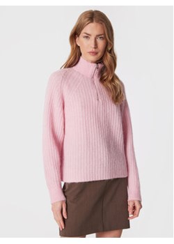 Moss Copenhagen Sweter Nenaya 17397 Różowy Regular Fit ze sklepu MODIVO w kategorii Swetry damskie - zdjęcie 168595009