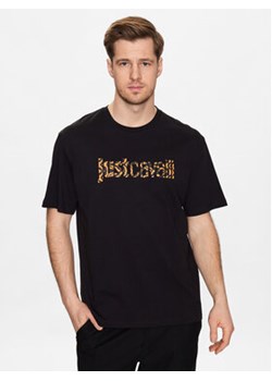 Just Cavalli T-Shirt 74OBHG02 Czarny Regular Fit ze sklepu MODIVO w kategorii T-shirty męskie - zdjęcie 168595349