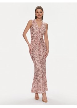 Rinascimento Sukienka wieczorowa CFC0117530003 Różowy Regular Fit ze sklepu MODIVO w kategorii Sukienki - zdjęcie 168595439