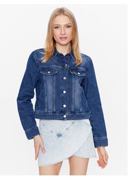 KARL LAGERFELD Kurtka jeansowa 226W1407 Niebieski Regular Fit ze sklepu MODIVO w kategorii Kurtki damskie - zdjęcie 168595548