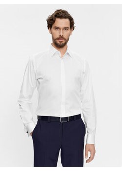 JOOP! Koszula 30035818 Biały Slim Fit ze sklepu MODIVO w kategorii Koszule męskie - zdjęcie 168595989