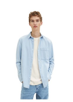 Tom Tailor Denim Koszula 1034906 Niebieski ze sklepu MODIVO w kategorii Koszule męskie - zdjęcie 168596097