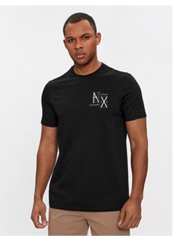 Armani Exchange T-Shirt 3DZTHQ ZJ9AZ 1200 Czarny Regular Fit ze sklepu MODIVO w kategorii T-shirty męskie - zdjęcie 168596636