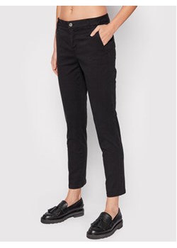 United Colors Of Benetton Spodnie materiałowe 4GD7558S3 Czarny Slim Fit ze sklepu MODIVO w kategorii Spodnie damskie - zdjęcie 168596646
