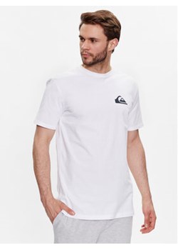 Quiksilver T-Shirt Mini Logo EQYZT07215 Biały Regular Fit ze sklepu MODIVO w kategorii T-shirty męskie - zdjęcie 168596929