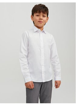 Jack&Jones Junior Koszula 12223343 Biały Regular Fit ze sklepu MODIVO w kategorii Koszule chłopięce - zdjęcie 168597337