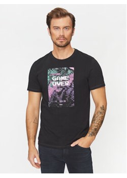 Boss T-Shirt Temessage 50503552 Czarny Regular Fit ze sklepu MODIVO w kategorii T-shirty męskie - zdjęcie 168597508