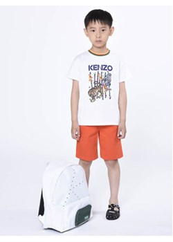 Kenzo Kids T-Shirt K15617 S Biały Regular Fit ze sklepu MODIVO w kategorii T-shirty chłopięce - zdjęcie 168597725