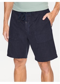 Boss Spodnie materiałowe 50488627 Granatowy Regular Fit ze sklepu MODIVO w kategorii Spodnie męskie - zdjęcie 168598418