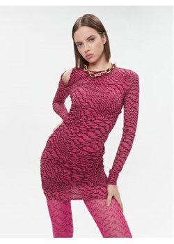Pinko Sukienka codzienna Alfea 102359 A1A0 Różowy Slim Fit ze sklepu MODIVO w kategorii Sukienki - zdjęcie 168598726