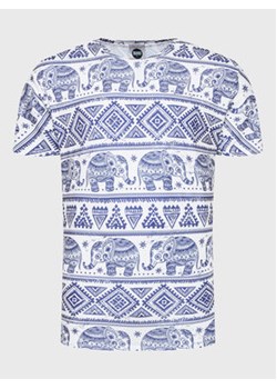Mr. GUGU & Miss GO T-Shirt Unisex Elephants Pattern Kolorowy Regular Fit ze sklepu MODIVO w kategorii Bluzki damskie - zdjęcie 168598778