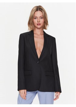 Calvin Klein Marynarka Essential Tailored K20K205187 Czarny Regular Fit ze sklepu MODIVO w kategorii Marynarki damskie - zdjęcie 168598819