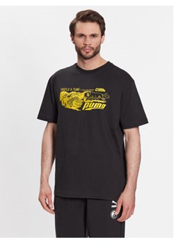 Puma T-Shirt STAPLE 539935 Czarny Regular Fit ze sklepu MODIVO w kategorii T-shirty męskie - zdjęcie 168598976