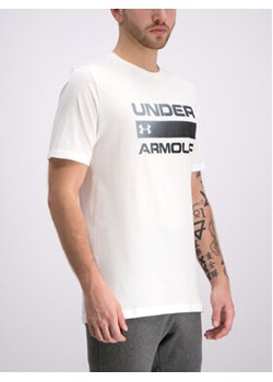 Under Armour T-Shirt Ua Team Issue Wordmark 1329582 Biały Regular Fit ze sklepu MODIVO w kategorii T-shirty męskie - zdjęcie 168599089