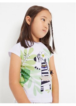 Mayoral T-Shirt 3069 Biały ze sklepu MODIVO w kategorii Bluzki dziewczęce - zdjęcie 168599145