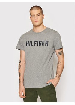 Tommy Hilfiger T-Shirt Ss Tee UM0UM02011 Szary Regular Fit ze sklepu MODIVO w kategorii T-shirty męskie - zdjęcie 168600896