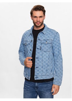 KARL LAGERFELD Kurtka jeansowa 505802 532856 Niebieski Regular Fit ze sklepu MODIVO w kategorii Kurtki męskie - zdjęcie 168601088