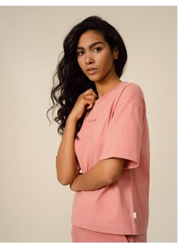 Outhorn T-Shirt OTHSS23TTSHF421 Różowy Oversize ze sklepu MODIVO w kategorii Bluzki damskie - zdjęcie 168601188
