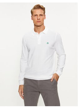 United Colors Of Benetton Polo 3089J3204 Biały Regular Fit ze sklepu MODIVO w kategorii T-shirty męskie - zdjęcie 168601379