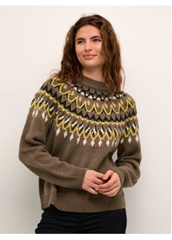 Culture Sweter Cuthurid 50109676 Brązowy Relaxed Fit ze sklepu MODIVO w kategorii Swetry damskie - zdjęcie 168601595