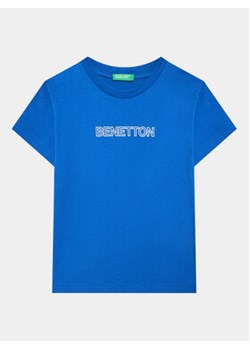 United Colors Of Benetton T-Shirt 3096C10D5 Niebieski Regular Fit ze sklepu MODIVO w kategorii T-shirty chłopięce - zdjęcie 168601768