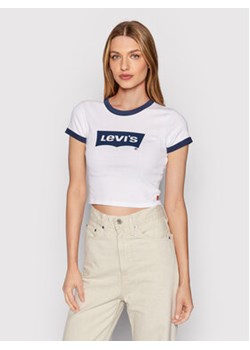 Levi's® T-Shirt Graphic Ringer A3523-0005 Biały Regular Fit ze sklepu MODIVO w kategorii Bluzki damskie - zdjęcie 168602015