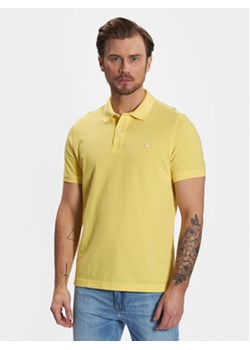 United Colors Of Benetton Polo 3089J3179 Żółty Regular Fit ze sklepu MODIVO w kategorii T-shirty męskie - zdjęcie 168602489