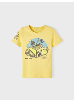 NAME IT T-Shirt MINECRAFT 13217955 Żółty Regular Fit ze sklepu MODIVO w kategorii T-shirty chłopięce - zdjęcie 168603006