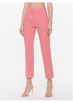 Marella Spodnie materiałowe India 2331312331 Różowy Regular Fit ze sklepu MODIVO w kategorii Spodnie damskie - zdjęcie 168603197
