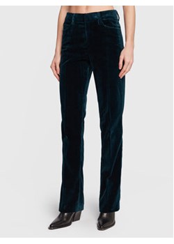 Zadig&Voltaire Spodnie materiałowe Pesto Velvet WWPA00007 Niebieski Regular Fit ze sklepu MODIVO w kategorii Spodnie damskie - zdjęcie 168603505