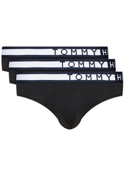 Tommy Hilfiger Komplet 3 par slipów UM0UM01227 Czarny ze sklepu MODIVO w kategorii Majtki męskie - zdjęcie 168603525