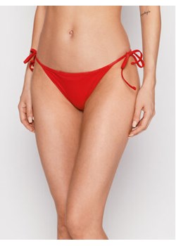 Puma Dół od bikini 907691 Czerwony ze sklepu MODIVO w kategorii Stroje kąpielowe - zdjęcie 168603995